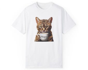 Bengal Cattitude T-Shirt - Unisex Tee for Cat Lovers, Animal Print Graphic Shirt, Kitty Vibes Apparel, Feline Lover Gift, Cat Mom/Dad Shirt