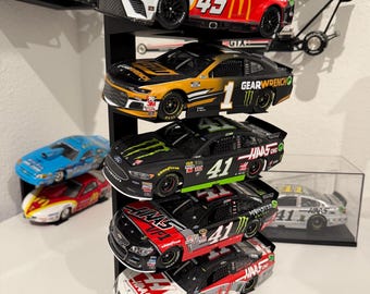 1:24 Scale NASCAR Diecast Shelf/Table/Wall Mount 5 Stack Display Stand