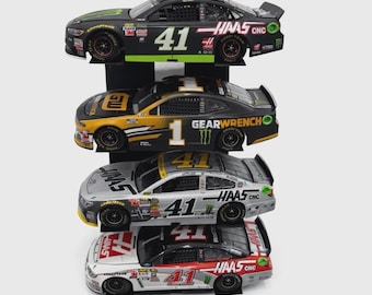 1:24 NASCAR Diecast 4 Stackable Display Stand Scale – Fits Cup, Xfinity, Truck