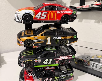1:24 Scale NASCAR Diecast 4 Tier Shelf/Table/Wall Mount Display Stand