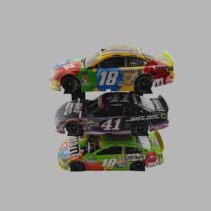 1:24 Scale NASCAR Diecast Shelf/Table/Wall Mount 3 Stack Display Stand