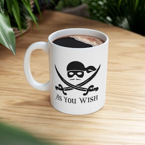 The Princess Bride Mug, As You Wish, Prepare To Die, Inconceivable, Cult Classic, Movie Quotes, Funny Mug, Vintage Gift