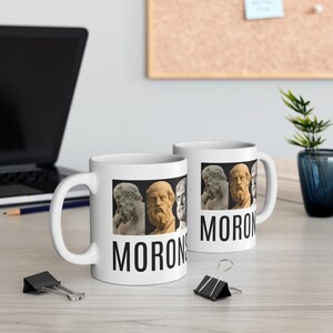 Platon, Aristoteles, Sokrates... Idioten, Prinzessin Braut Tasse, unvorstellbar, wie Sie es wünschen, Kultklassiker, Filmzitate, lustige Tasse, Vintage-Geschenk Bild 5