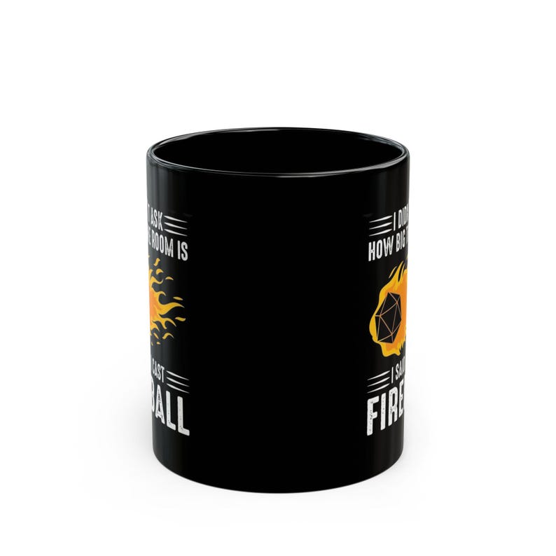 I Cast Fireball Mug, Dungeons and Dragons Gift, DnD Coffee Mug, DnD Cup, DM gift, I Said I Cast Fireball image 11