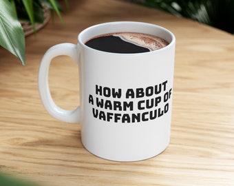 Italienische Tassen|Italienische Vaffanculo-Tasse|Italienische Frau|Italienische Geschenke|Italienischer Ehemann|Lustige italienische Tasse|Nonno-Tasse|Nonna-Tasse||Vaffanculo-Kaffeetasse