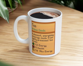 Stardew Valley Mug, Valley Coffee Mug, Stardew Valley Gift, Stardew Valley Cup, Stardew Mug, Stardew Valley Game, Video Game Mug, Gamer Mug