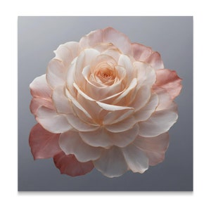 Elegant Rose Wall Art, Flower Print, Unique Floral Home Decor, Rose Photography Artwork, Nature Inspired Wall Hanging