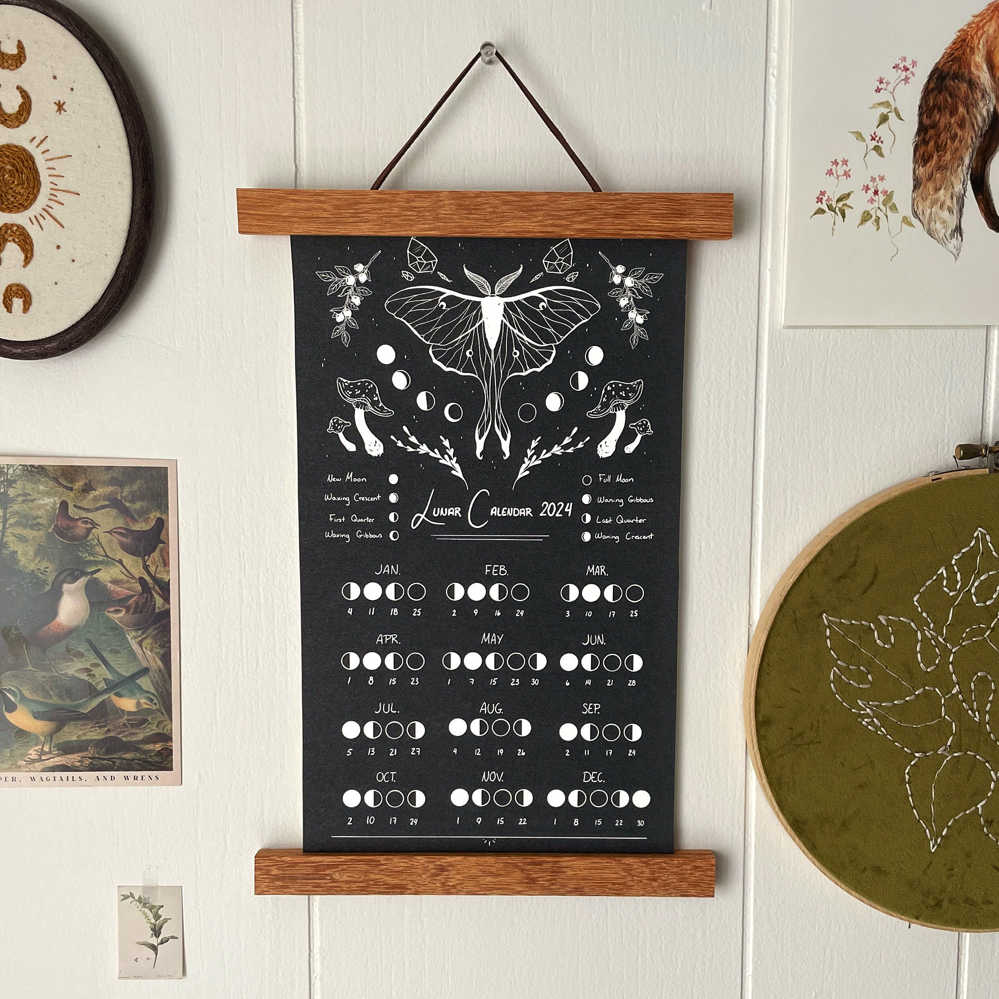 2024 Lunar Calendar Etsy