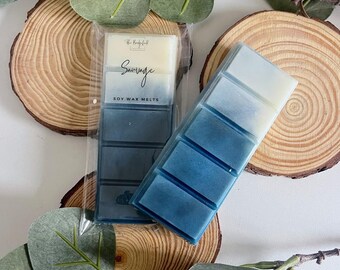 Sauvage Scented Soy Wax Melt Snap Bar / Aftershave Inspired Wax Melts / Male Wax Melts / Masculine Wax Melts