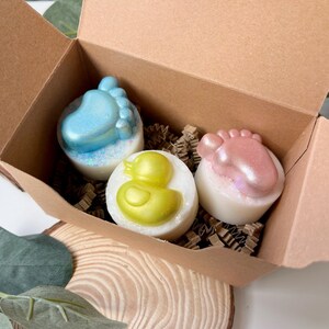 3D Baby Wax Melts Set: Handmade New Parent Gift