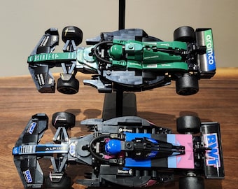 Display bracket stand custom designed for your Lego Speed Series 3 vehicle tier riser QTY 1