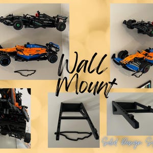Wall Mount for LEGO McLaren F1 Car