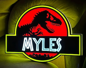 Jurassic Park Sign - Etsy 日本