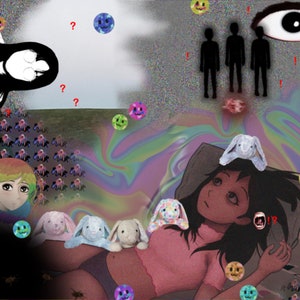 Weirdcore eyes, dreamcore character design - Weirdcore - Magnet