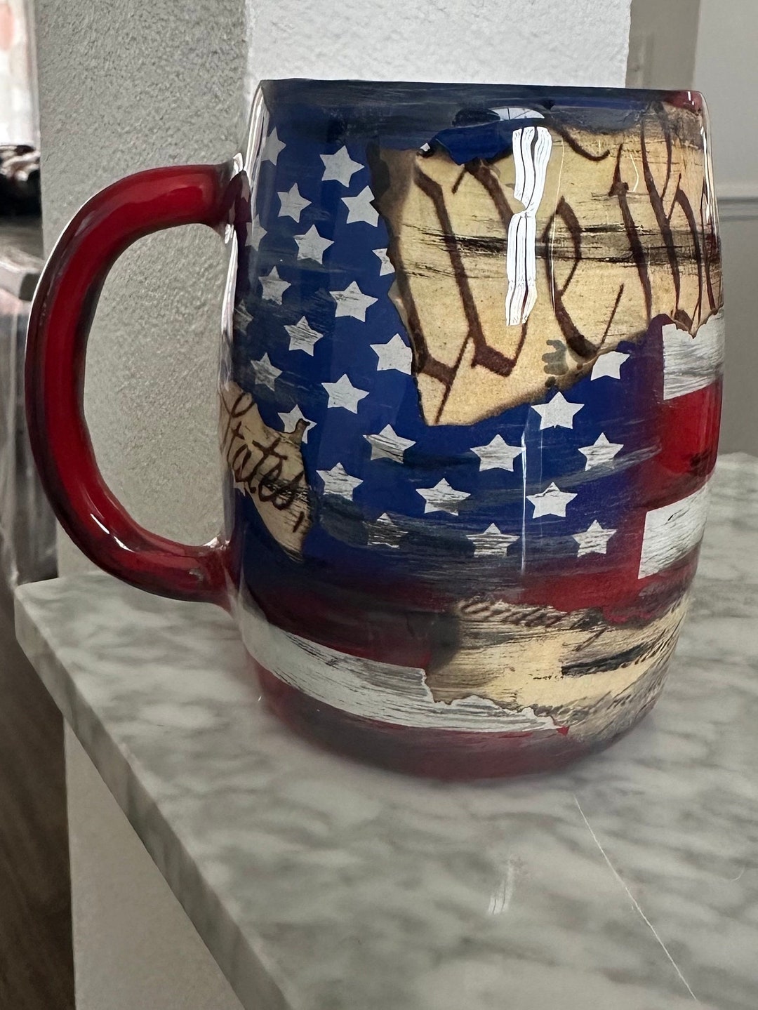We the People 12 Oz Resin Coffee Mug Etsy