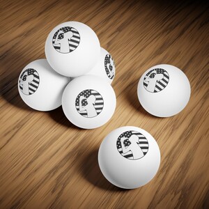 MVP Ping Pong Balls Set | Fun Sports Game Gear for Tournaments, Parties, Gifts, Backyard Games, Table Tennis