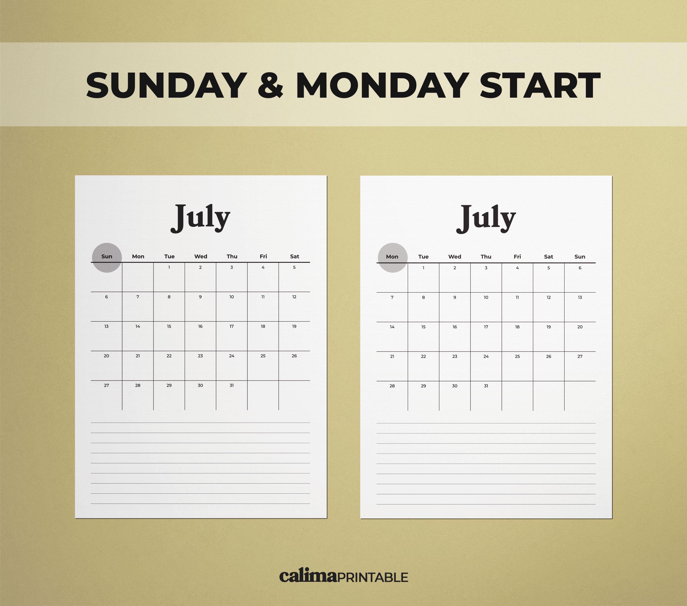Printable Schedule 2025 Free 2025 Monthly Calendar Pdf printable With ...