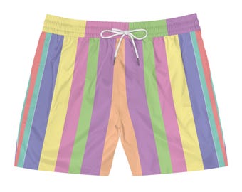 Men's Mid-Length Swim Shorts (AOP)