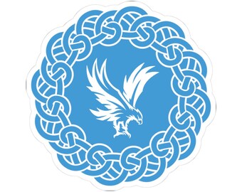 Celtic Knot Eagle Sticker | Kiss-Cut Sticker