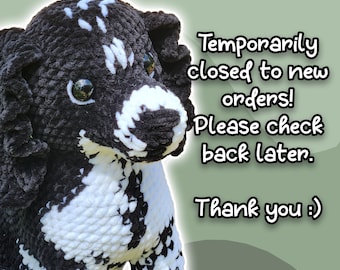 Pet Look-Alike - TIER 2 || Custom Crochet Order || Amigurumi || Handmade Stuffed Animal Plushie || Pet Memorial || Personalized Doll