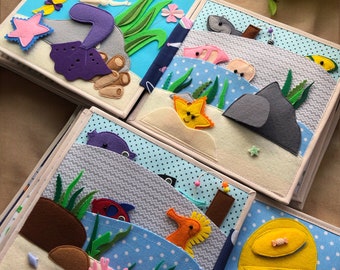 Quiet book toddler busy felt toys travel eco board educational pretend play montessori activity custom quiet book sensory toy SovushkaLittle