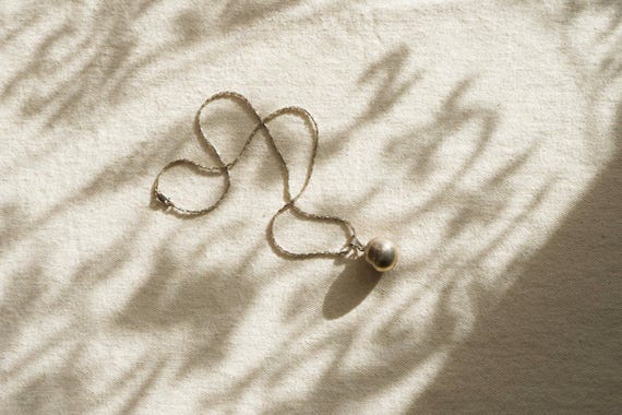 Harmony Ball Necklace | 925 Silver Jewelry | Sterling Pregnancy Bell