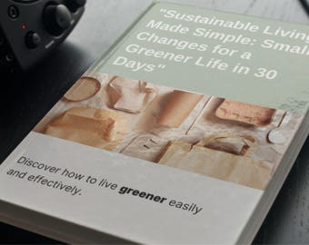 Sustainable Living Guide | Eco-Friendly Workbook with Quizzes & Tasks for Families + Small Business