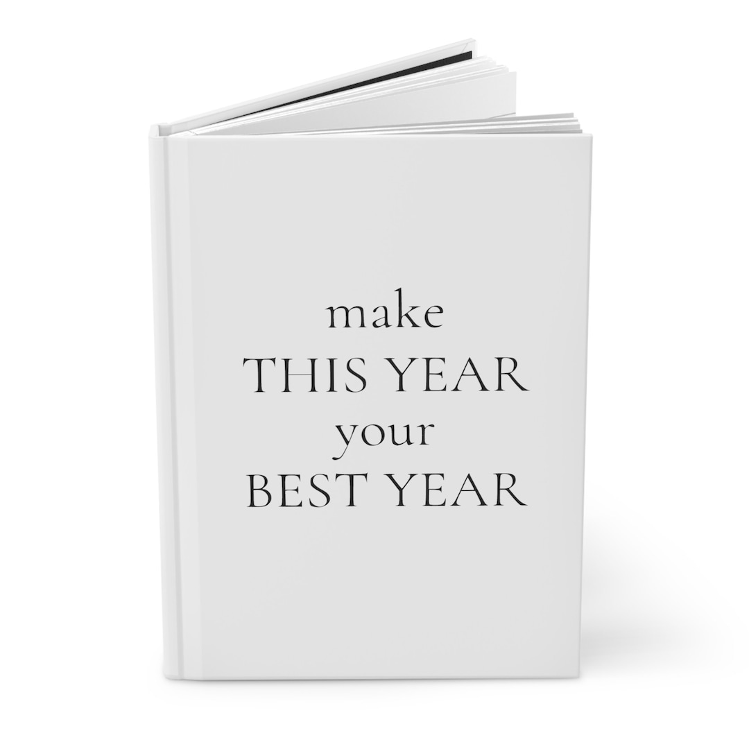 2024 Journal With Name New Year Resolutions Journal 2024 Etsy