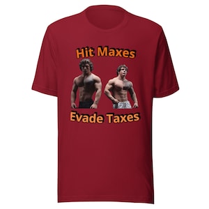 Hit Maxes Evade Taxes Gym Bro Do you even lift Tax -  Portugal