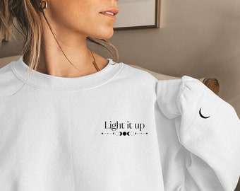 Light it Up Sweatshirt, Crescent City Inspiriert, SJM, City of Starlight Inspiriert, Buch Merch, Buchliebhaber, Buch Girlies
