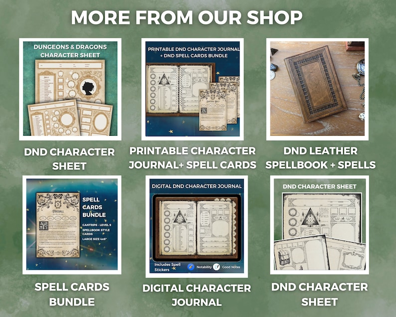 Dnd Printable Quest Cards 5e Dnd Shop for Dnd Campaign Dnd Dungeon ...