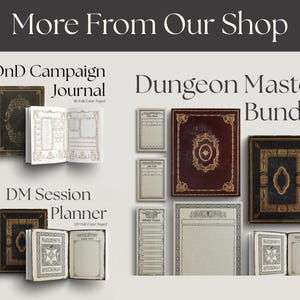 Diario del personaggio DnD stampabile + Pacchetto carte incantesimi DnD 2024 2014 / Scheda del personaggio DnD di Dungeons and Dragons / Diario della campagna DnD immagine 10