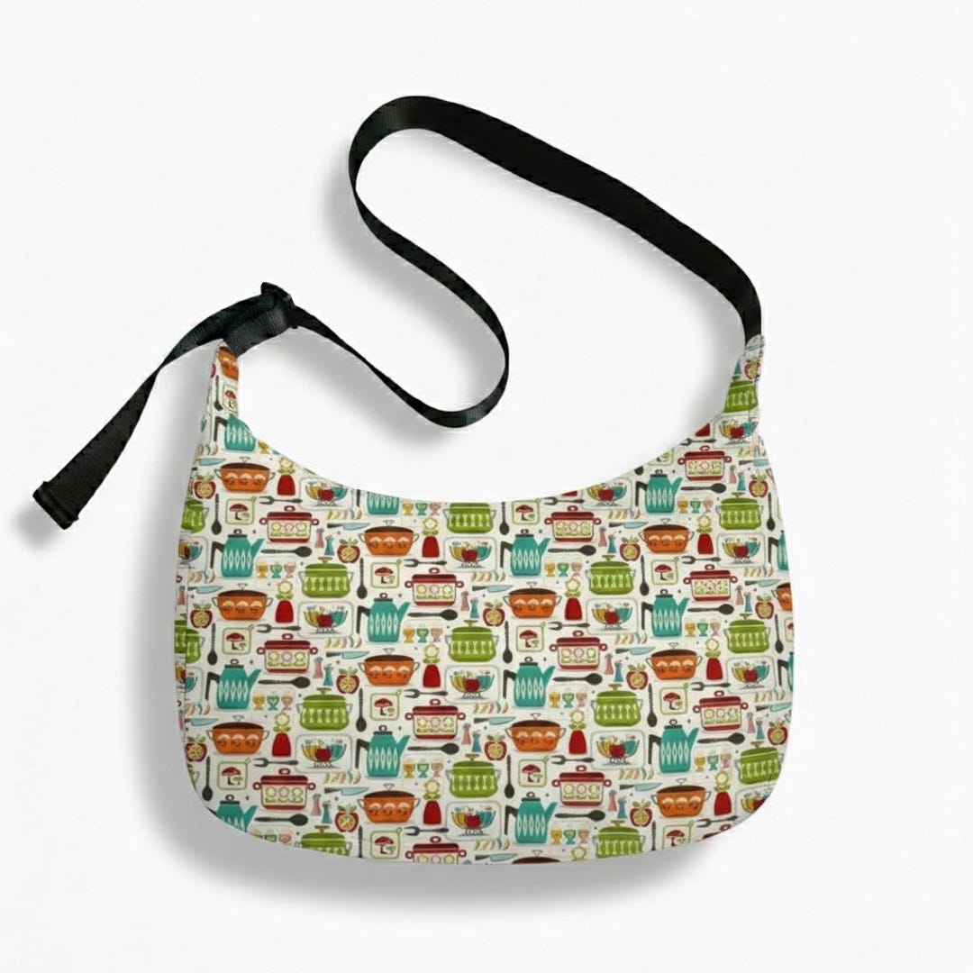 Beginner Crescent Bag PDF Pattern: Digital DIY Sewing Guide Kitchen ...