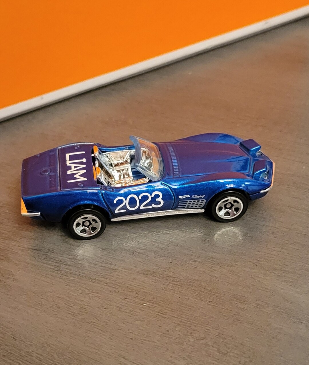 Personalized Hot Wheels Car Etsy