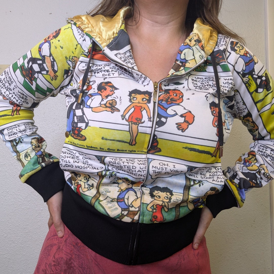 Y2K Lot 29 Betty Boop Comic Zip up Hoodie - Etsy