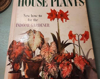 Vintage Better Homes & Gardens House Plants Book