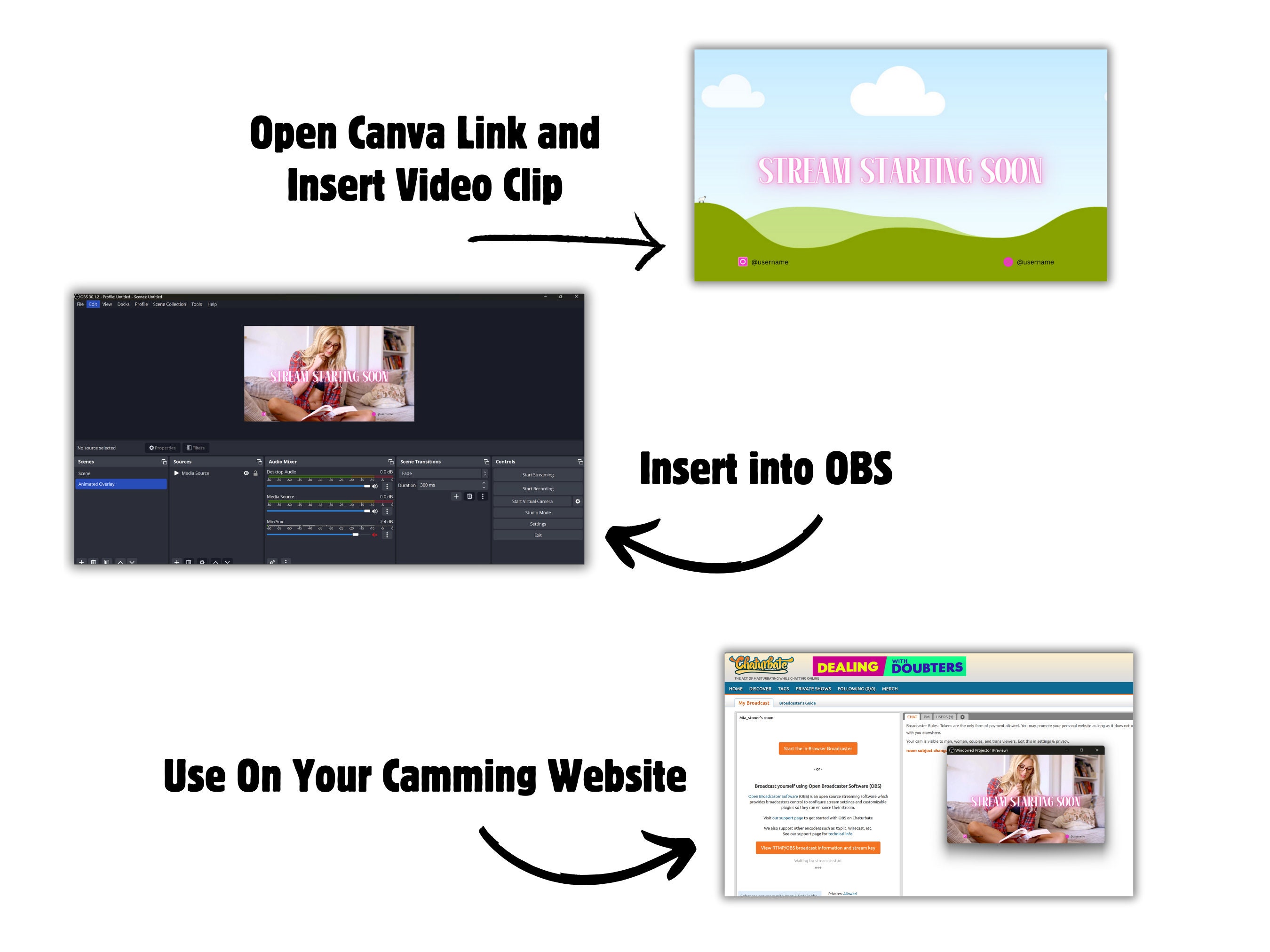 Chaturbate Streaming:  Troubleshooting Obs Issues - sl9svof