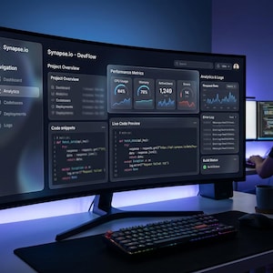 DevFlow Telemetry & Live Code Preview Dashboard