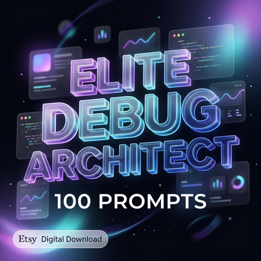 Elite Debug Architect: 100 AI Prompts for Cursor, Windsurf (digital ...