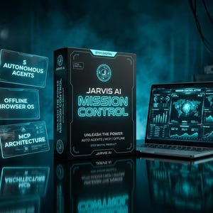 J.A.R.V.I.S. AIミッションコントロールキット：自律エージェント、Pythonによる自動化（デジタルダウンロード）