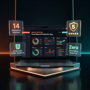 Masterclass interactieve AI-webapps: handleiding voor bouwen zonder code (HTML-bestand)