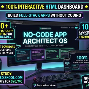 AI No-Code App Architect-besturingssysteem | Lovable.dev AI-gids (directe download)
