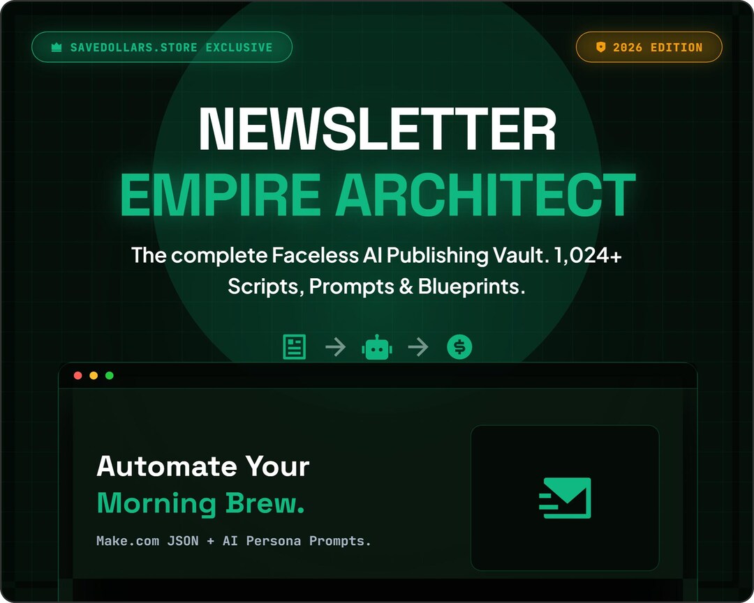 Automated Newsletter Empire Architect | Make.com, AI Scripts, Substack ...
