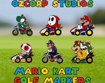 Mario Kart Golf Markers: Race to the Green - The Perfect Golf Gift For Christmas, Birthdays and more!