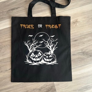 Spooky Trick or Treat bag