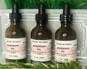 100% Pure Natural and Organic Rosemary Oil