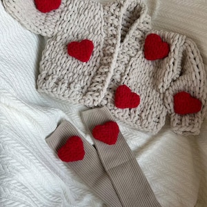 Handmade Baby Sweater – Soft Knit Cardigan, Organic Cotton, Cozy and Stylish, Perfect Baby Shower Gift