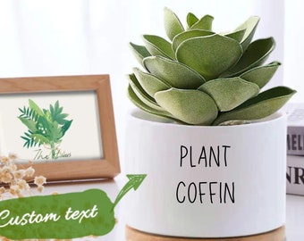 Funny Planter Pot, Plant Pun Pots, Punny Pots, Whimsical Flower Pot, Modern Farmhouse Pot, Flower Pot, Succulent Pot, Favors, Custom Planter