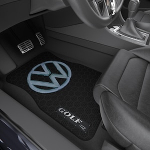 Volkswagen Golf R Trim Car Mats: Racing Style, Set of 4