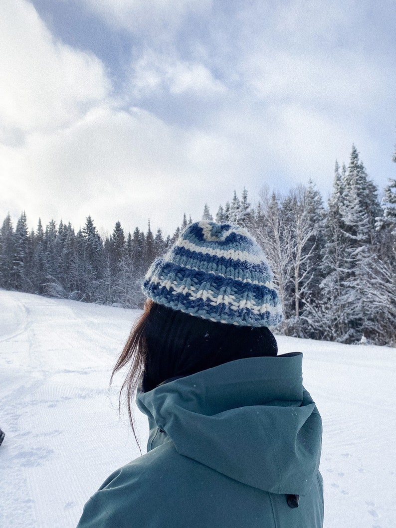 Knitting pattern Delaine tuque image 2